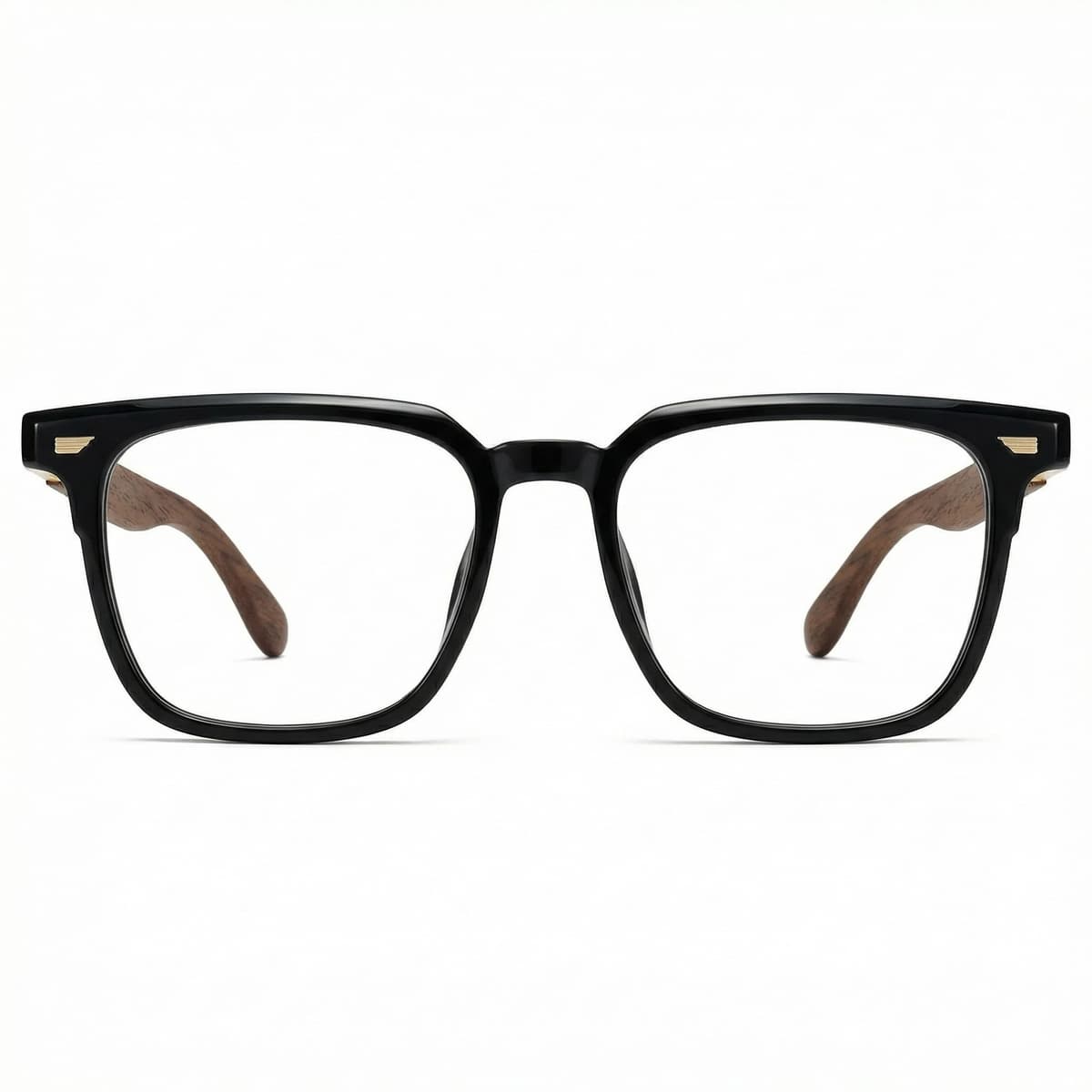 The Walnut prescription glasses Malaysia - Front view